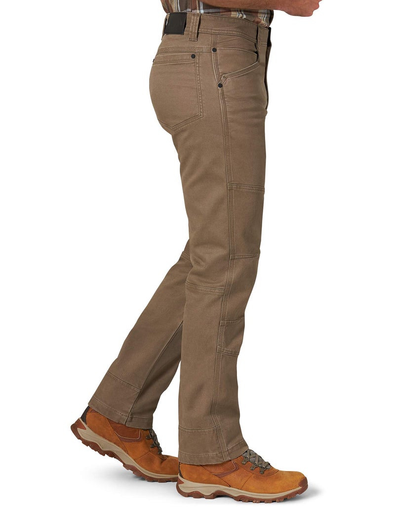 ATG By Wrangler Mens Reinforced Utility Pants, Light Brown, 32W X 30L US - Image 4